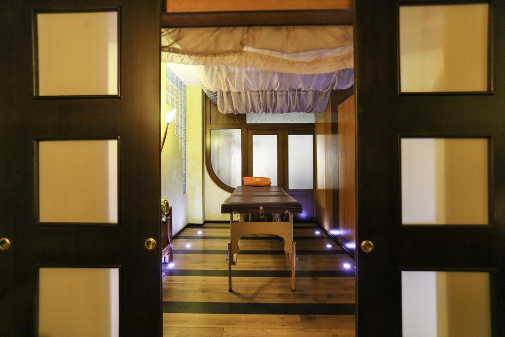 Hotel Sporting Tabiano Terme Bagian luar foto