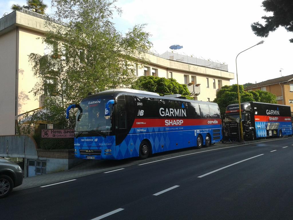 Hotel Sporting Tabiano Terme Bagian luar foto